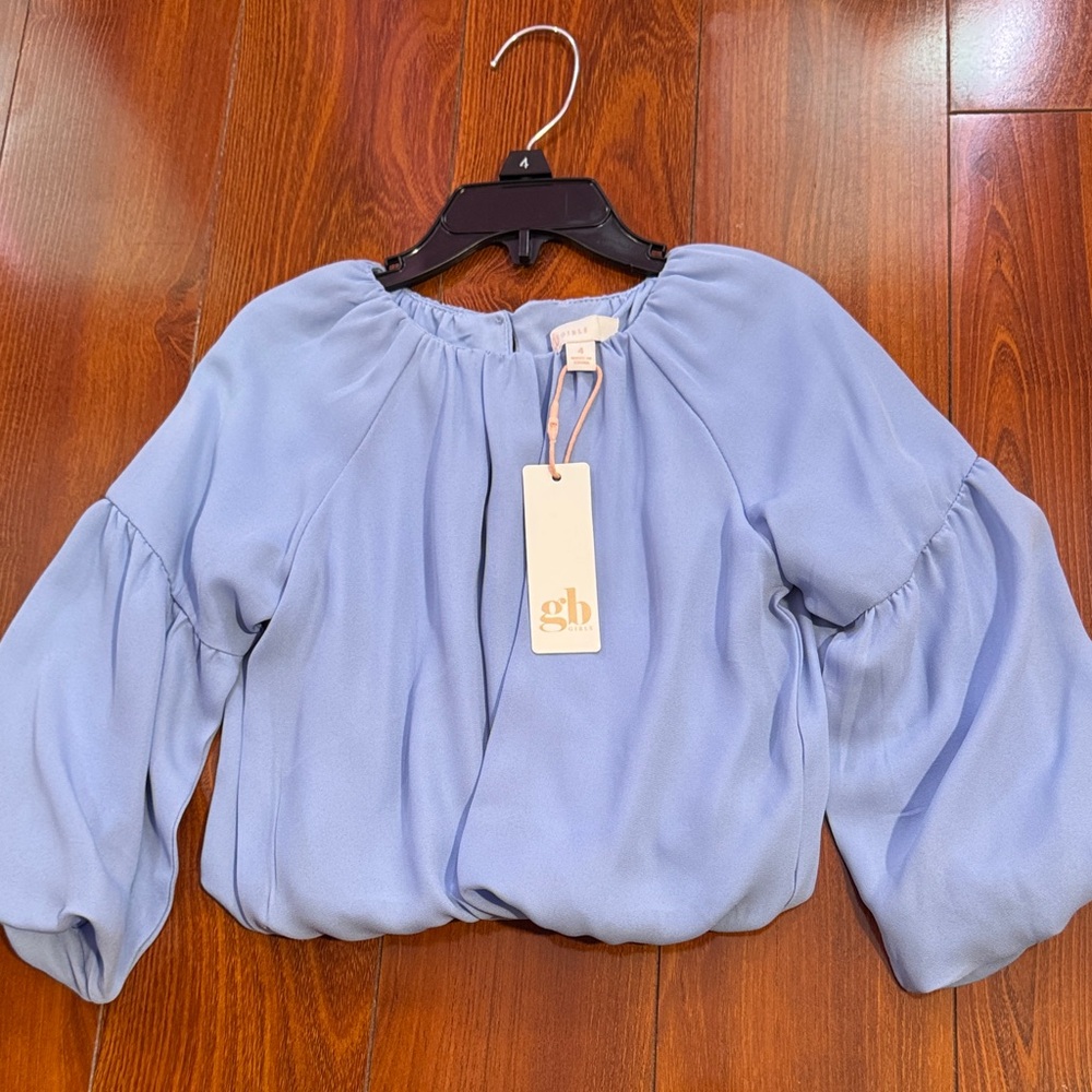 GB Girls Light Blue Blouse